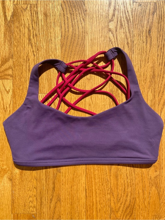 lululemon athletica Other - Lululemon Free To Be Bra | Purple with Pink straps | Size 8 | Light Support